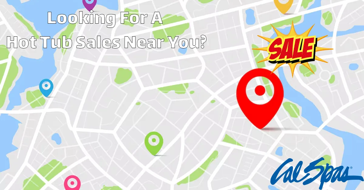 Outdoor Cal Spas hot tub promoting premium spa quality with Cal Spas logo and blog title overlayed.