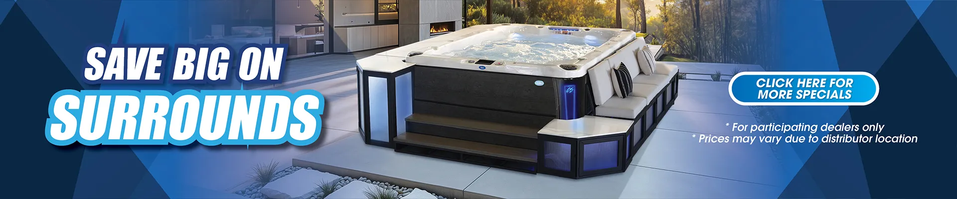 Calspas hot tub being used in a family setting - Elmhurst