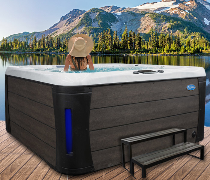 Calspas hot tub being used in a family setting - hot tubs spas for sale Elmhurst